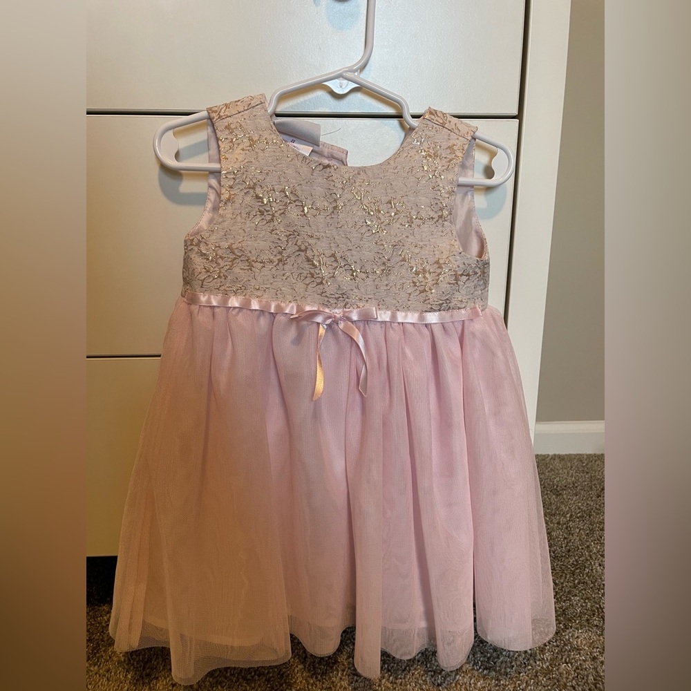Pink Lace Dress for Toddler, Size 2T